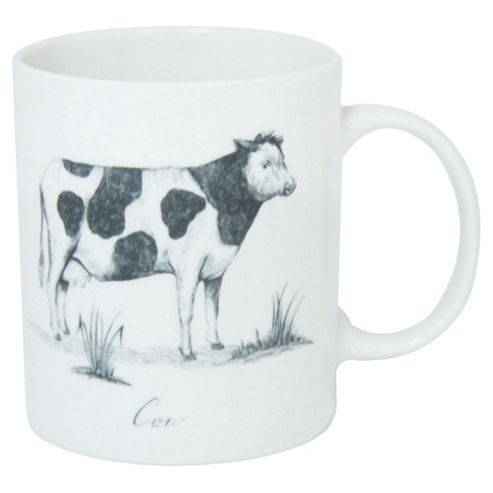 Image of Tesco Illustrative Cow Mug