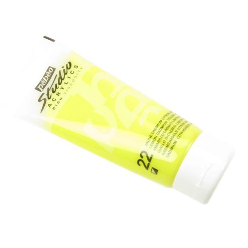 Image of Pebeo Studio Acrylic 100ml - Light Cadmium Yellow Imit
