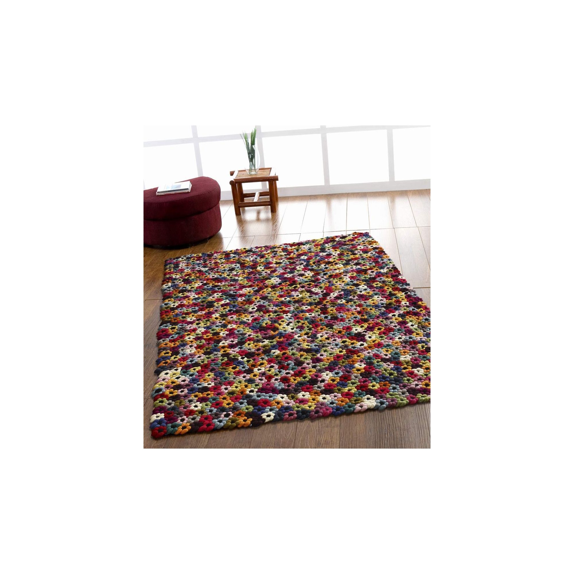 Wilkinson Furniture Bloom Rug in Multicolour - Medium at Tesco Direct