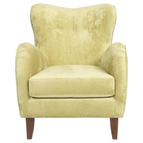 Image of Julianne Armchair Velvet Chartreuse