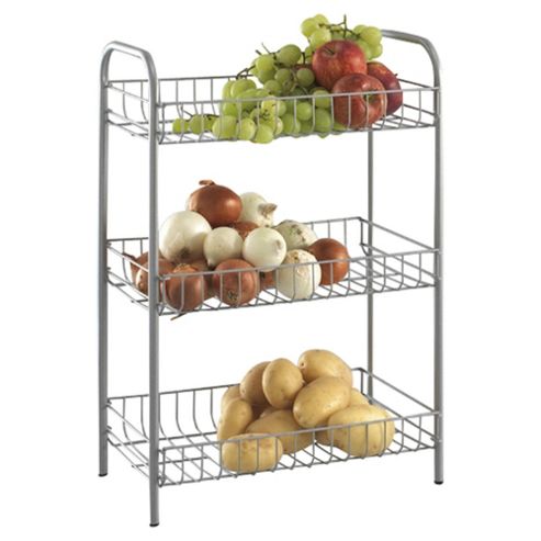 Image of Tesco Vegetable Storage Kitchen Trolley