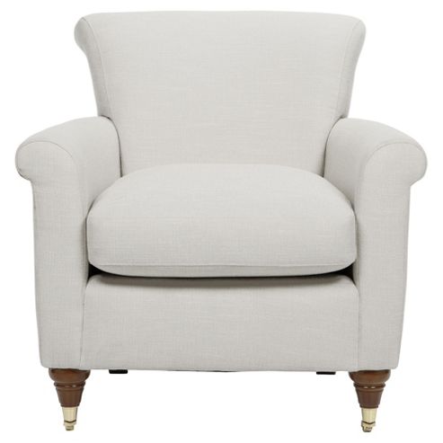 Image of Pemberley Armchair Textured Weave Linen