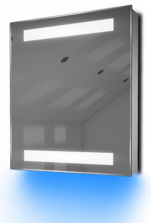 Image of Ambient Audio Bathroom Cabinet With Bluetooth, Shaver Socket & Sensor K127baud