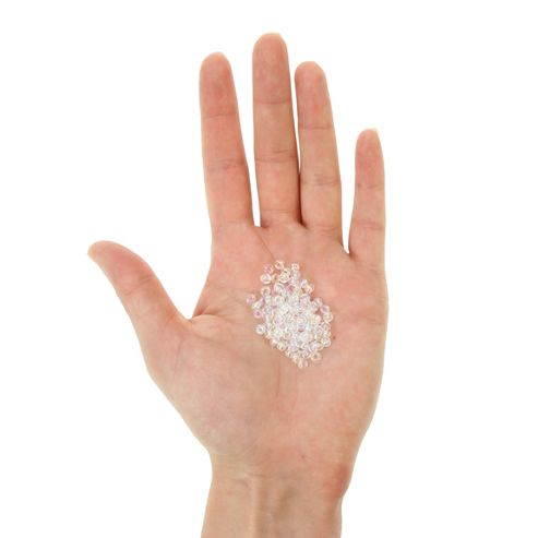 Image of Czech Seed Bead 6/0 Tr Iris Crystal