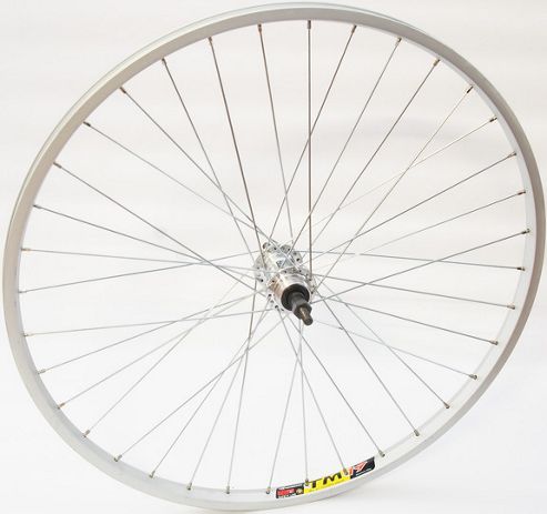 Image of Momentum Weinmann/quando 26 Wheel, Silver Front