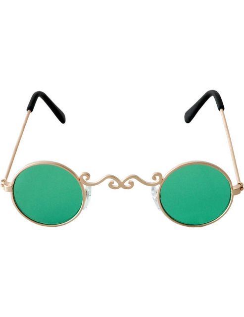 Image of Victorian Glasses Green