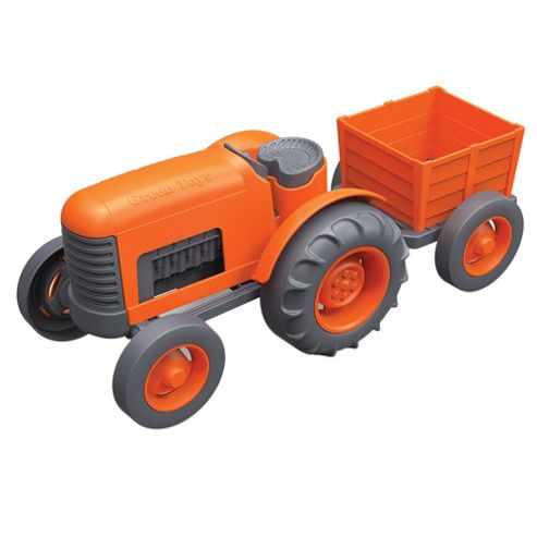 Image of Green Toys Trto-1042 Tractor Orange