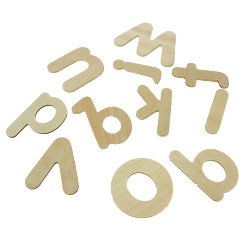Image of Wooden Alphabet Pack - 26pk