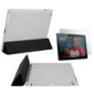 iTALKonline 18884 Grey Smart ProGel Skin Case & Anti Glare Matt Screen Protector - Apple iPad 2 16gb 32gb 64gb (Works with Apple Smart Cover)