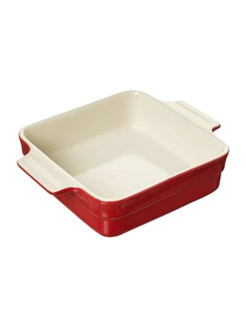 Image of Linea Maison 19cm Square Baker In Red