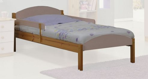 Image of Maximus Antique Pine And Pink 3ft Bedframe