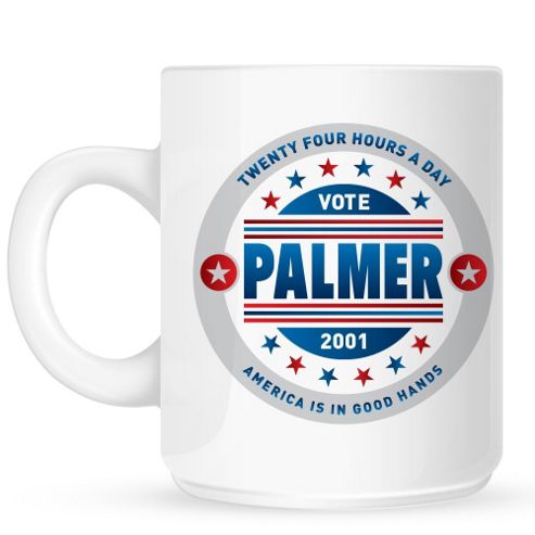 Image of Vote Palmer 10oz Ceramic Mug
