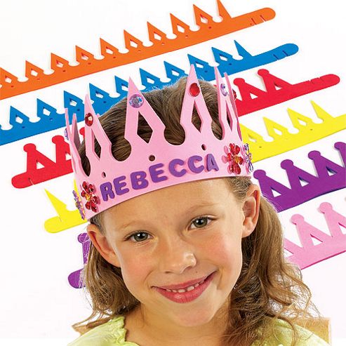 Image of Design A Foam Crown (pack Of 8)