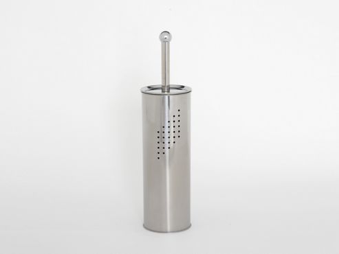 Image of Home 95065 Pillar Toilet Brush Set S/s