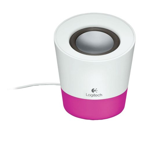 Image of Logitech Z50 Portable Speaker, Pink