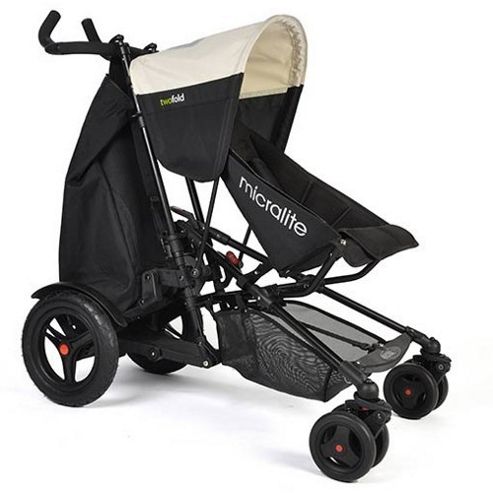 Image of Micralite Twofold Stroller (black/ivory)