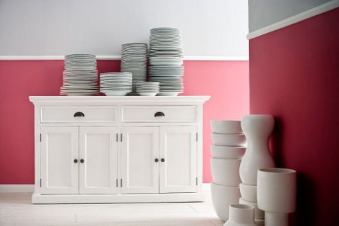 Image of Whitehaven Painted Large Buffet / Sideboard
