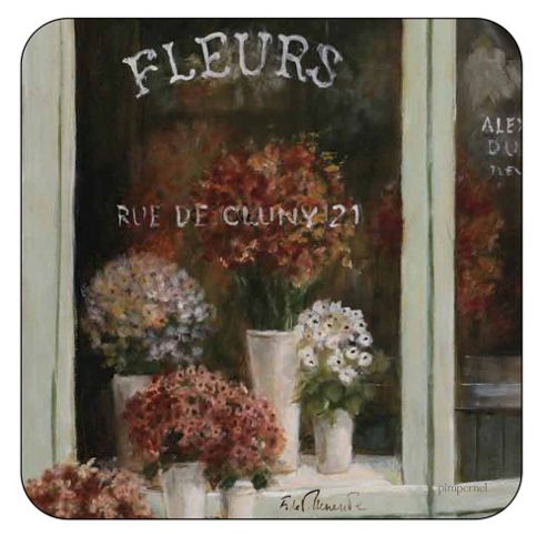 Image of Pimpernel Le Fleuriste Coasters Set Of 6