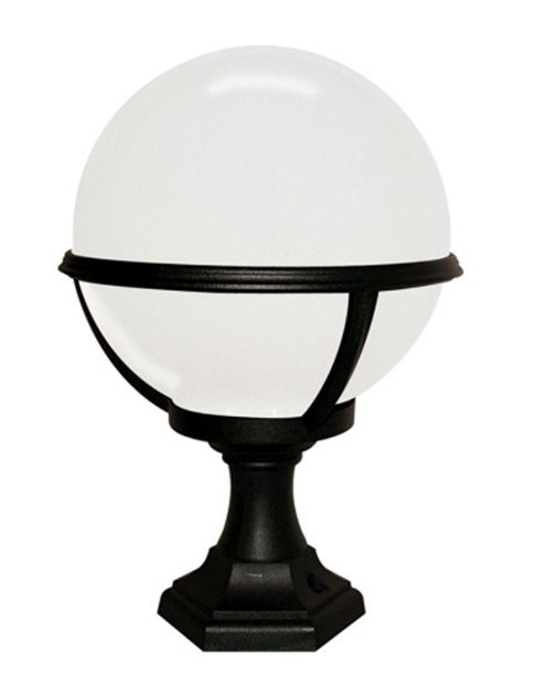 Image of Elstead Lighting Glenbeigh 1 Light Pedestal/porch Lantern In Black