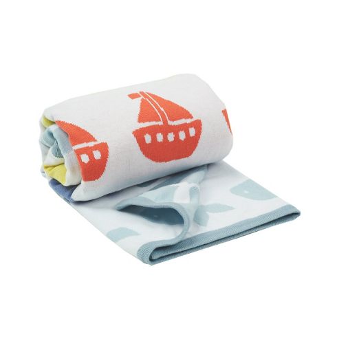 Image of Mothercare Adventure Ahead Knitted Blanket