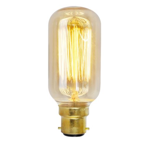 Image of Tubular Squirrel Cage Bulb Bc Cap 40w