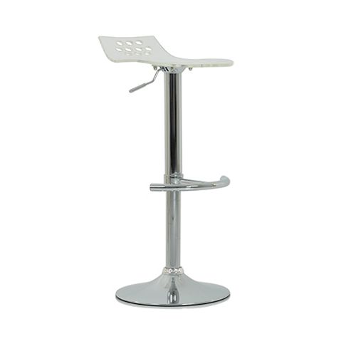 Image of Riva Clear Gel Acrylic Bar Stool