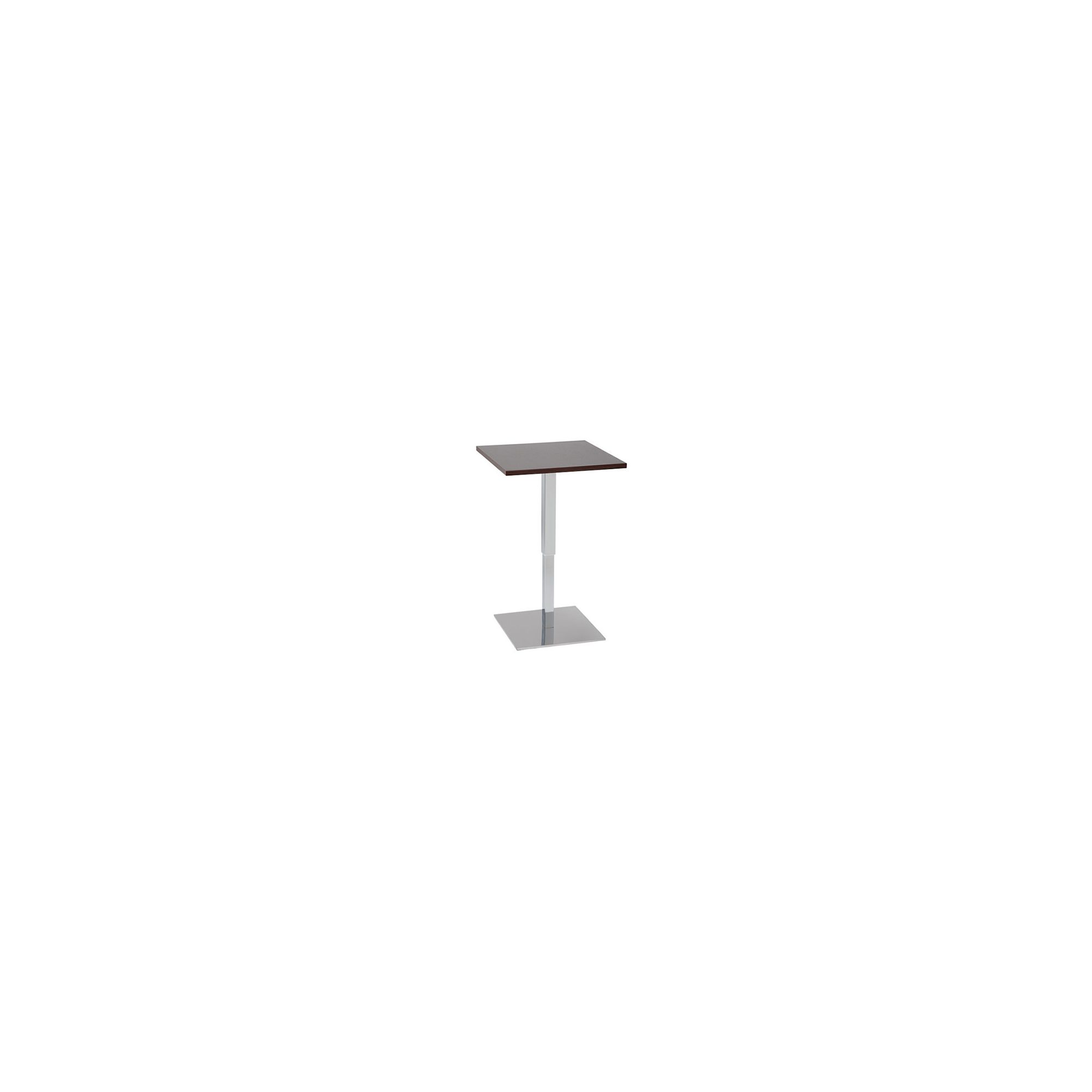 Pro Global Comfort Gas Lift Square Bar Table - 60 cm - Black at Tescos Direct