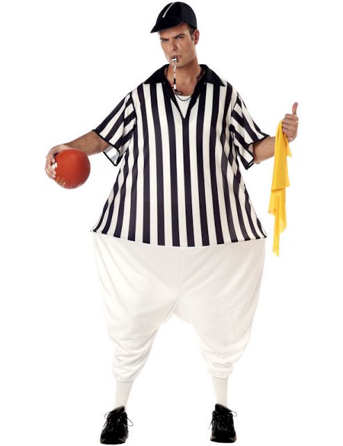 Image of Fat Referee Costume