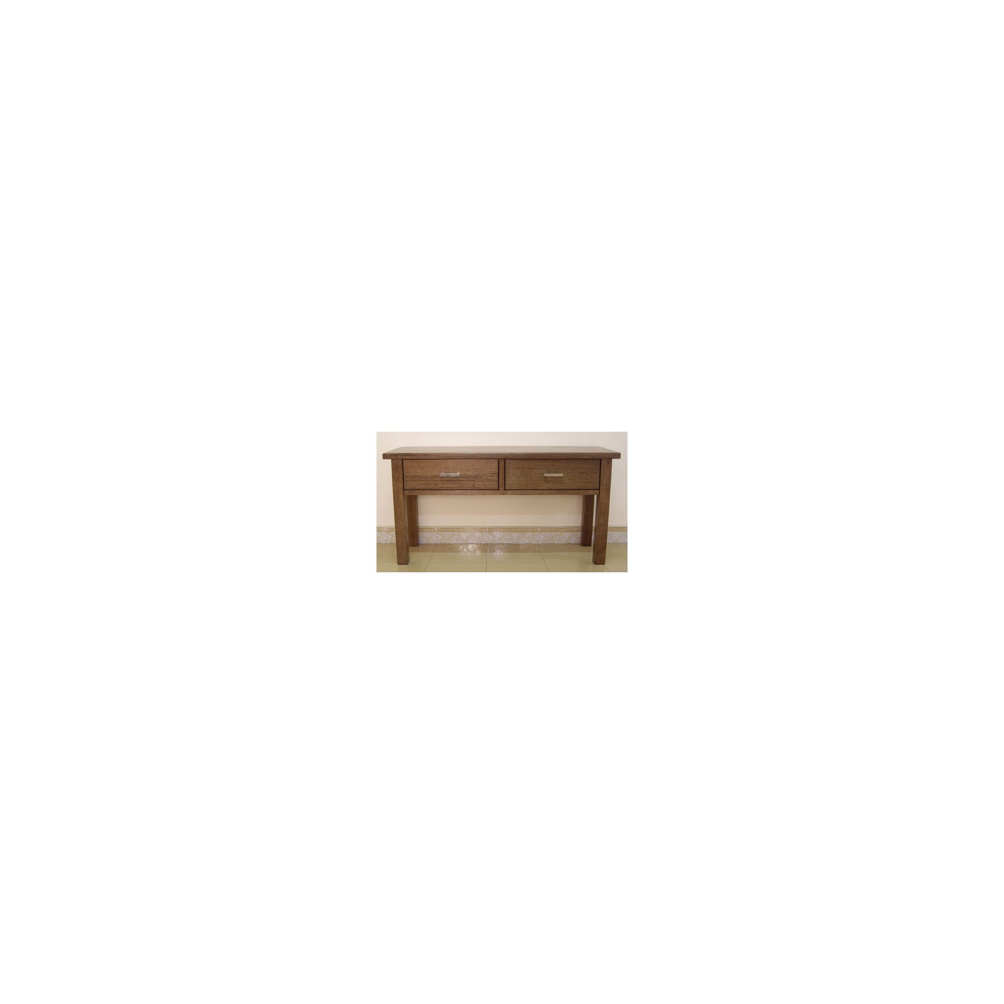 Wildwood Carla 2 Drawer Console in Driftwood at Tesco Direct