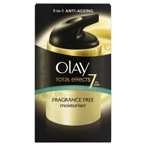 Image of Olay Total Effects 7x Day Moisturiser. Fragrance Free 37ml