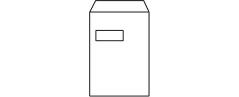 Image of Evolve C4 Recycled Envelope Window White Self-seal 100gsm Pack Of 250 Rd7892