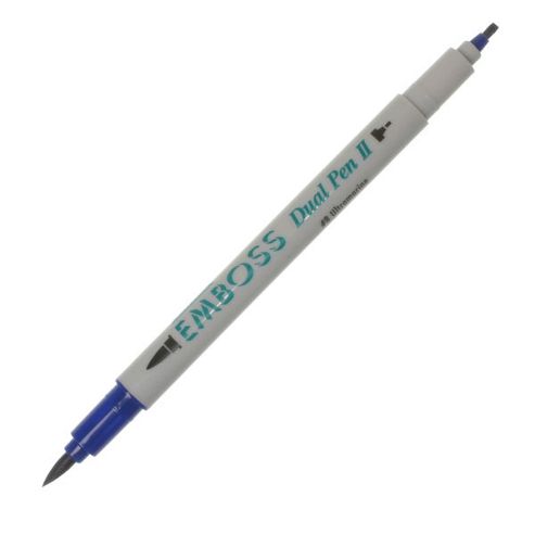 Image of Dual Emboss Pen 2 Ultramarine
