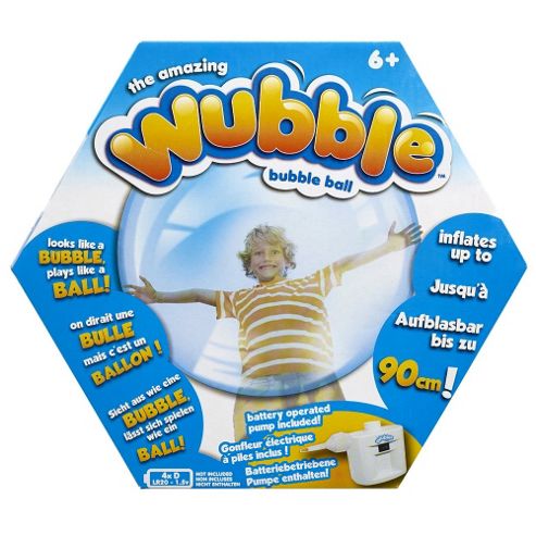 Image of Wubble Bubble Ball With Pump (blue)