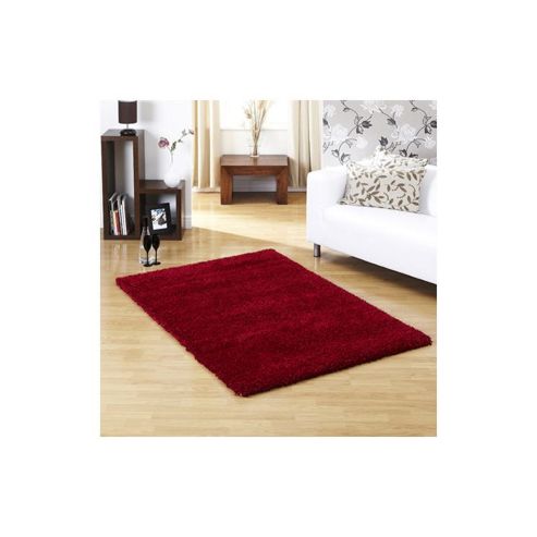 Image of Ultimate Rug Co Lifestyle Red Modern Rug - 160 Cm X 230 Cm (5 Ft 3 In X 7 Ft 6.5 In)