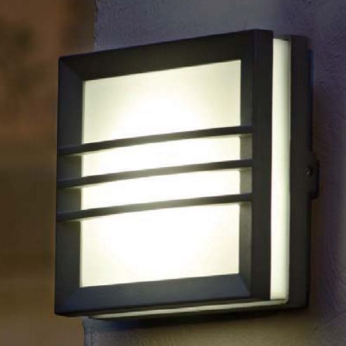 Image of Lutec Mtitan Wall Light In Graphite