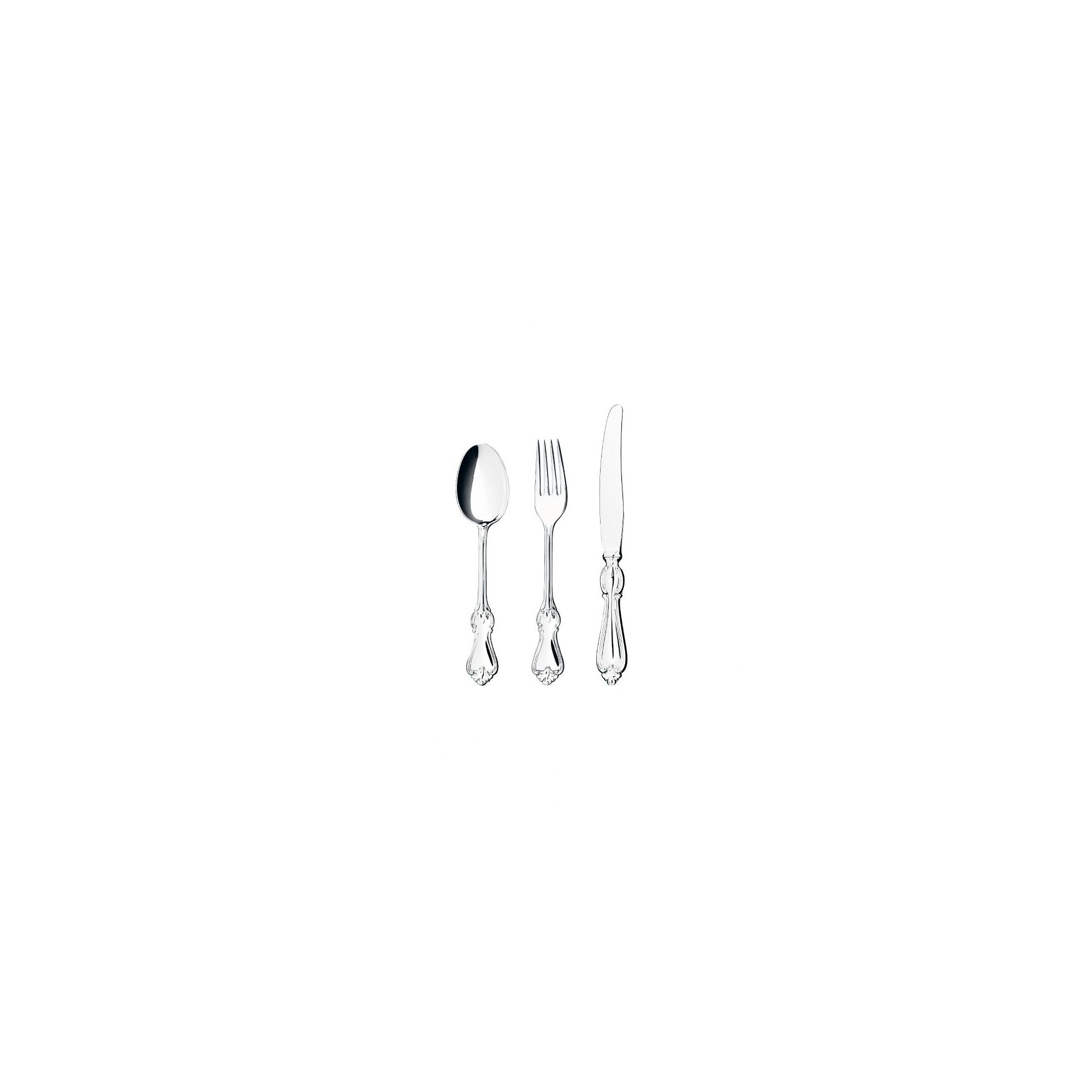 Mema/GAB Olga 12 Piece Silver Plated Cutlery Set 2 at Tesco Direct