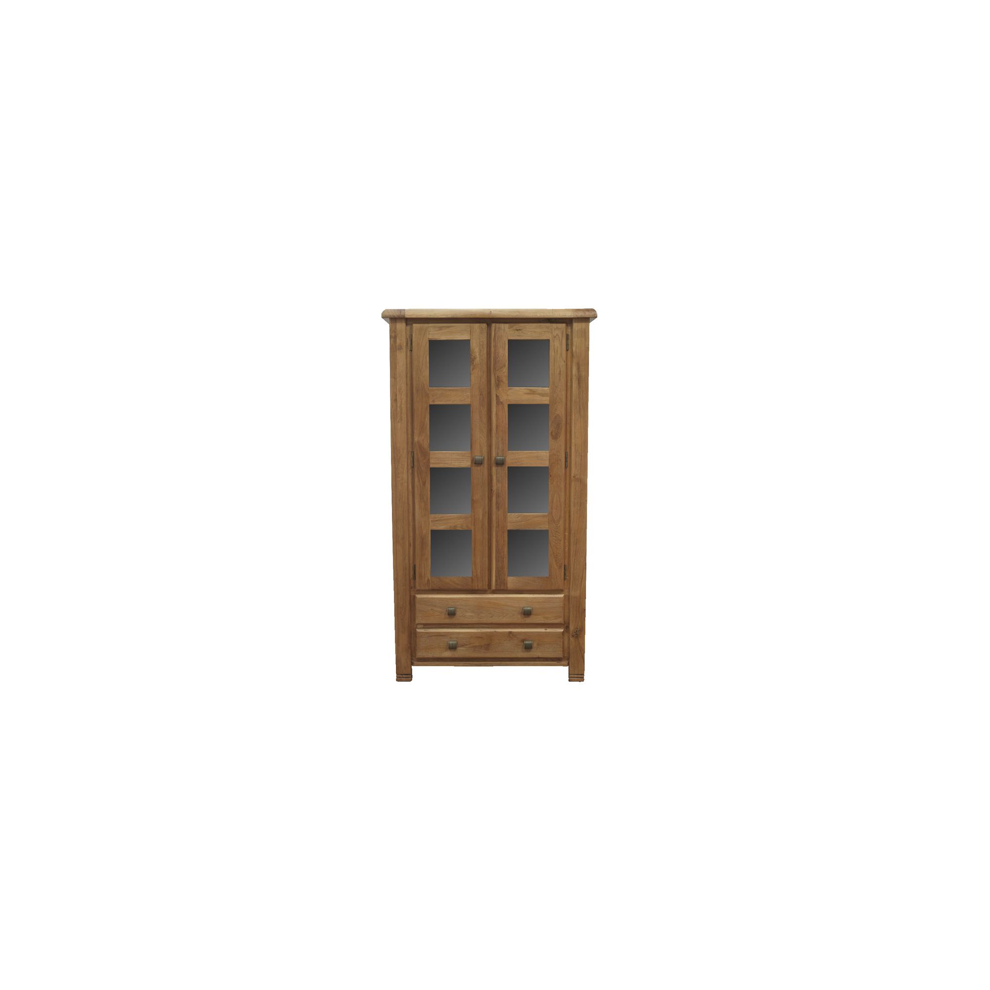 Furniture Link Danube Display Cabinet in Weathered Oak at Tesco Direct