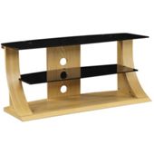 Jual Curve - Curved Oak TV Stand for up to 50 inch TVs