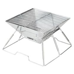 Gelert Foldable BBQ - Silver