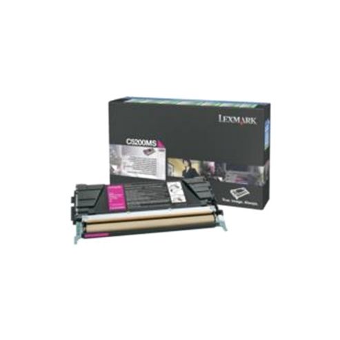 Image of Lexmark Magenta Return Programme Toner Cartridge (yield 1,500 Pages) For C520/c530 Colour Laser Printers