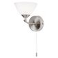 Endon Lighting Uplight Wall Light in Satin Chrome