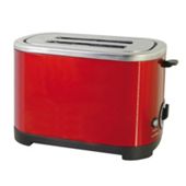 Lloytron 2 Slice Toaster in Red Steel