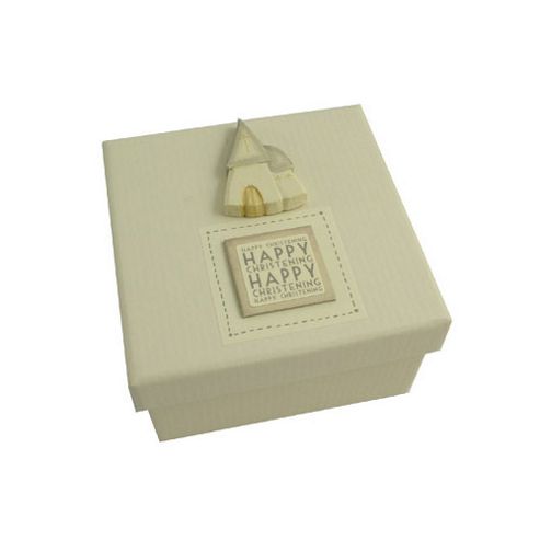 Image of East Of India Happy Christening Keepsake Box