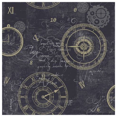 Image of Arthouse Timeless Black Wallpaper