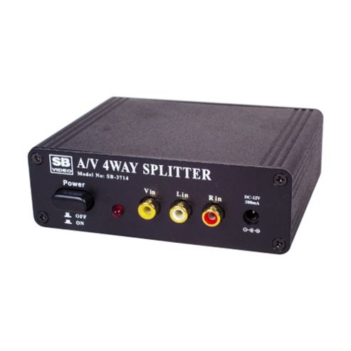 Image of 4-way Video Splitter / Amplifer