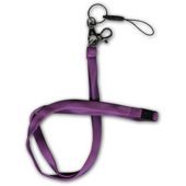 "U-bop Slimline Neck Strap Lanyard, Purple"