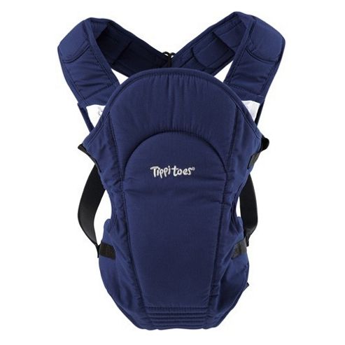 Image of Tippitoes 2 Way Front Baby Carrier (midnight Blue)