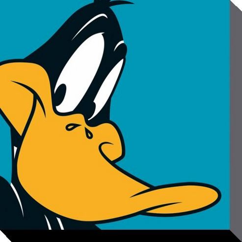 Image of Looney Tunes Daffy Duck Canvas Print