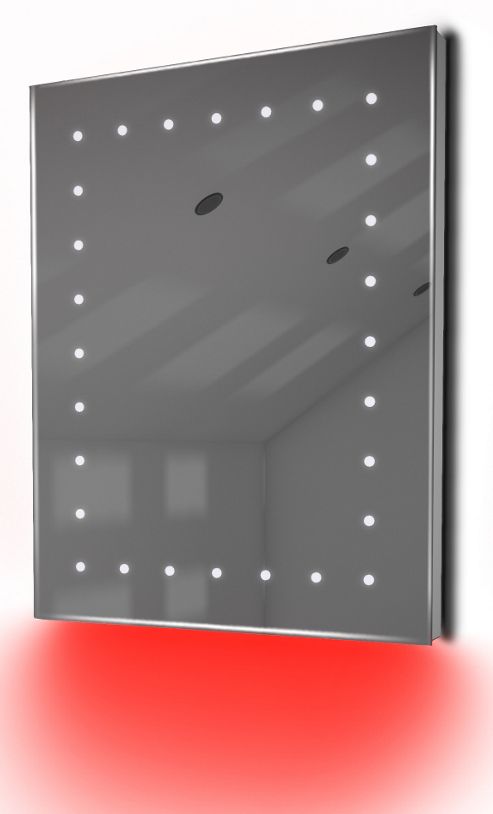 Image of Ambient Ultra-slim Led Bathroom Mirror With Demister Pad & Sensor K162r