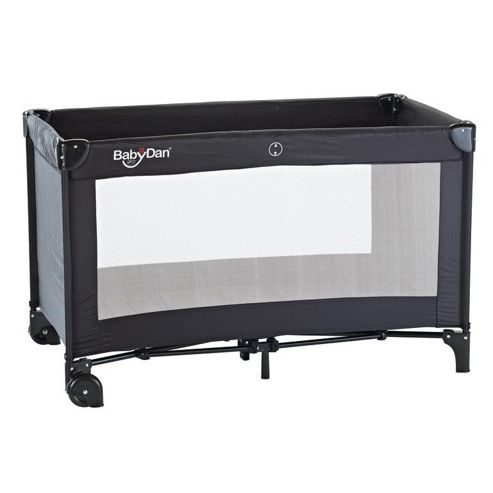 Image of Babydan Travel Cot Black